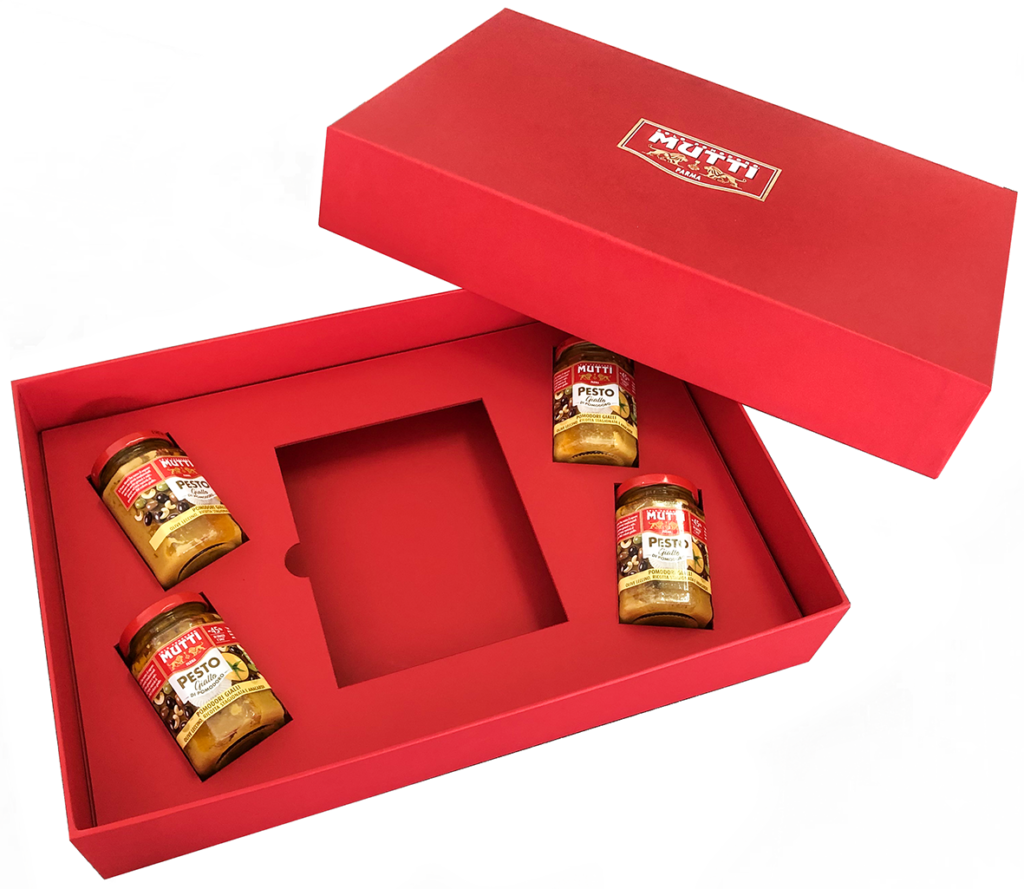 Mutti box influencer edizione limitata su misura scatol9ificio mockup emilio scolari