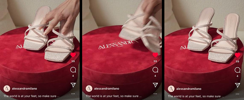 Alessandra milano instagram influencer moda fashion Artigianato made in italy cappelliera scarpe rosso scatolificio